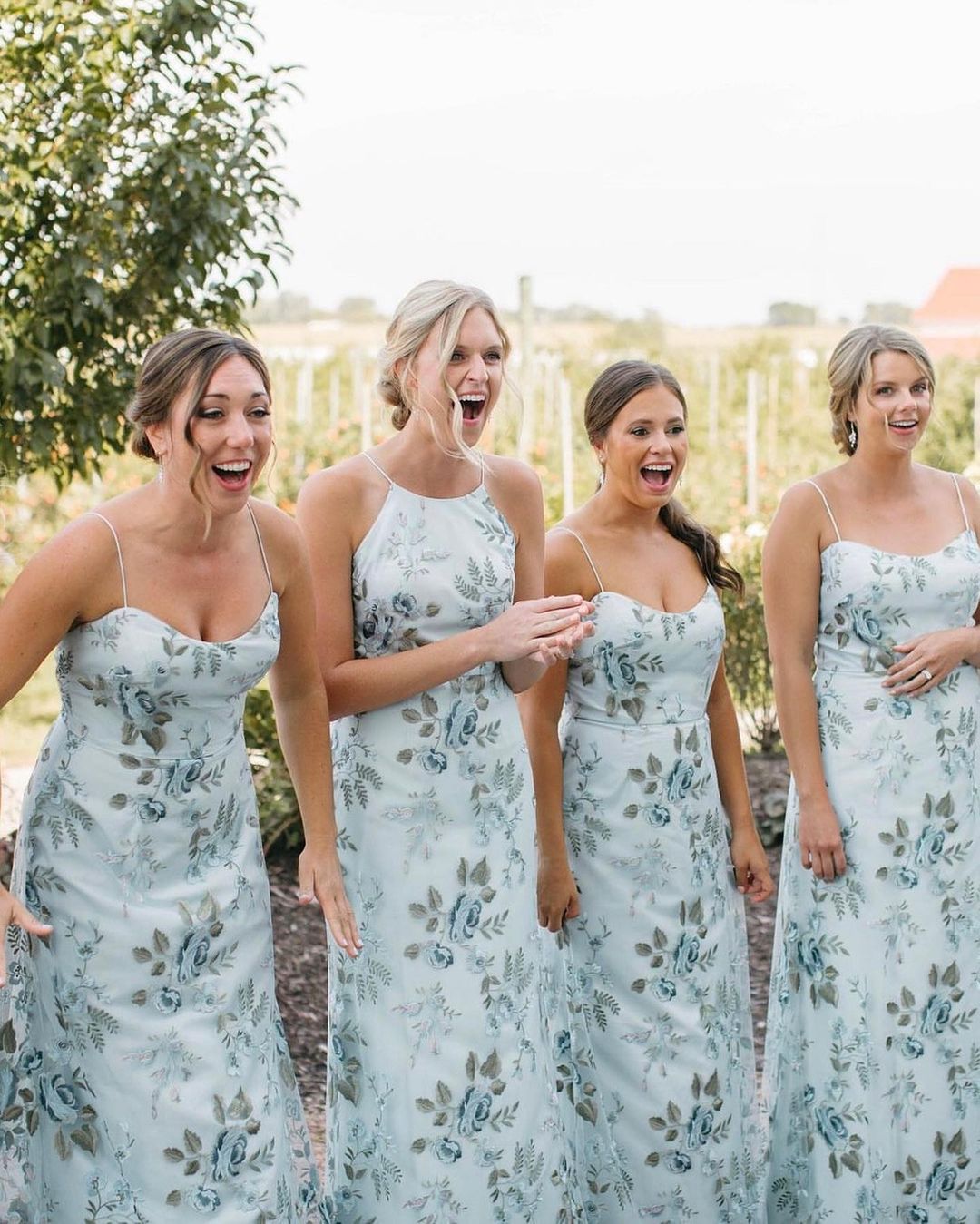 18 Photos That Will Make You Say Yes To Floral Bridesmaid Dresses