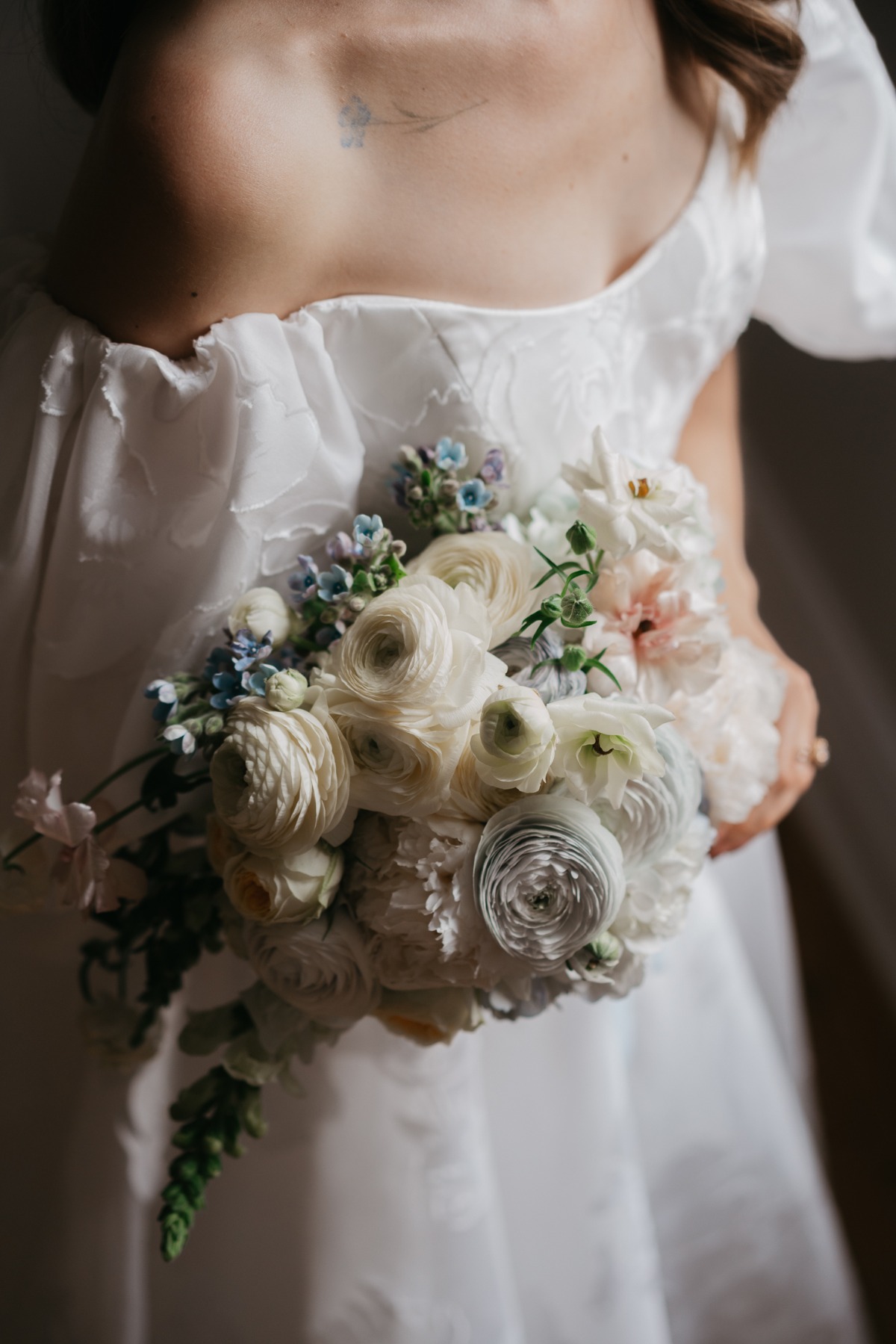 French inspired bride bouquets