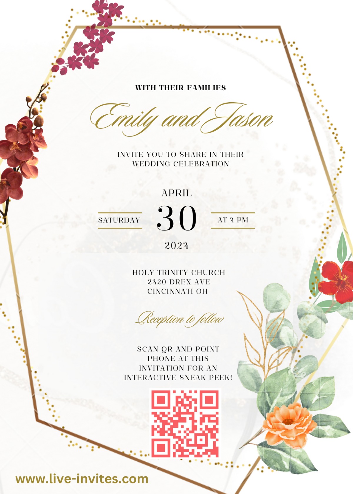 AR wedding invitations