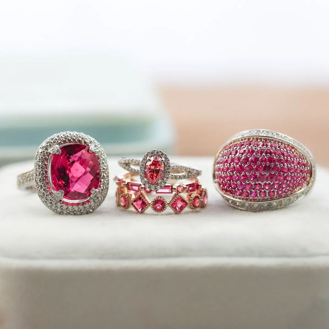 pink rings