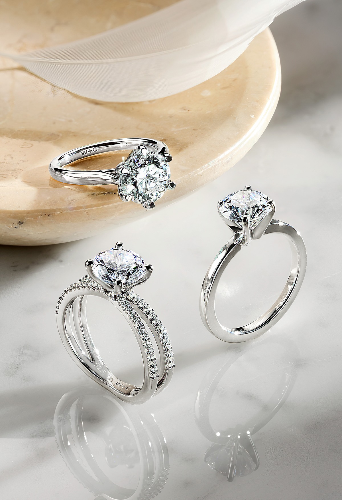 affordable engagement rings from With Clarity