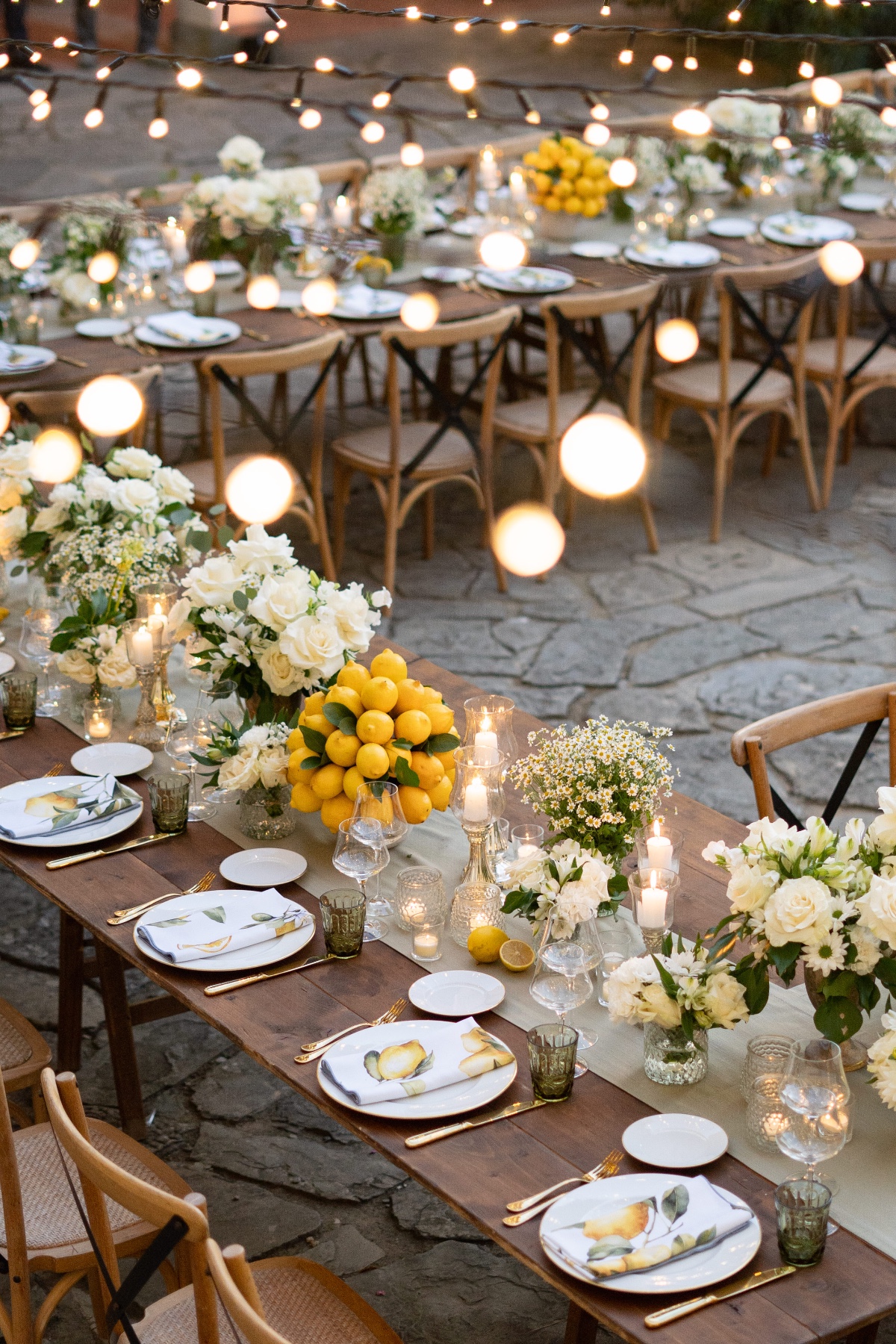 white green and yellow wedding color scheme