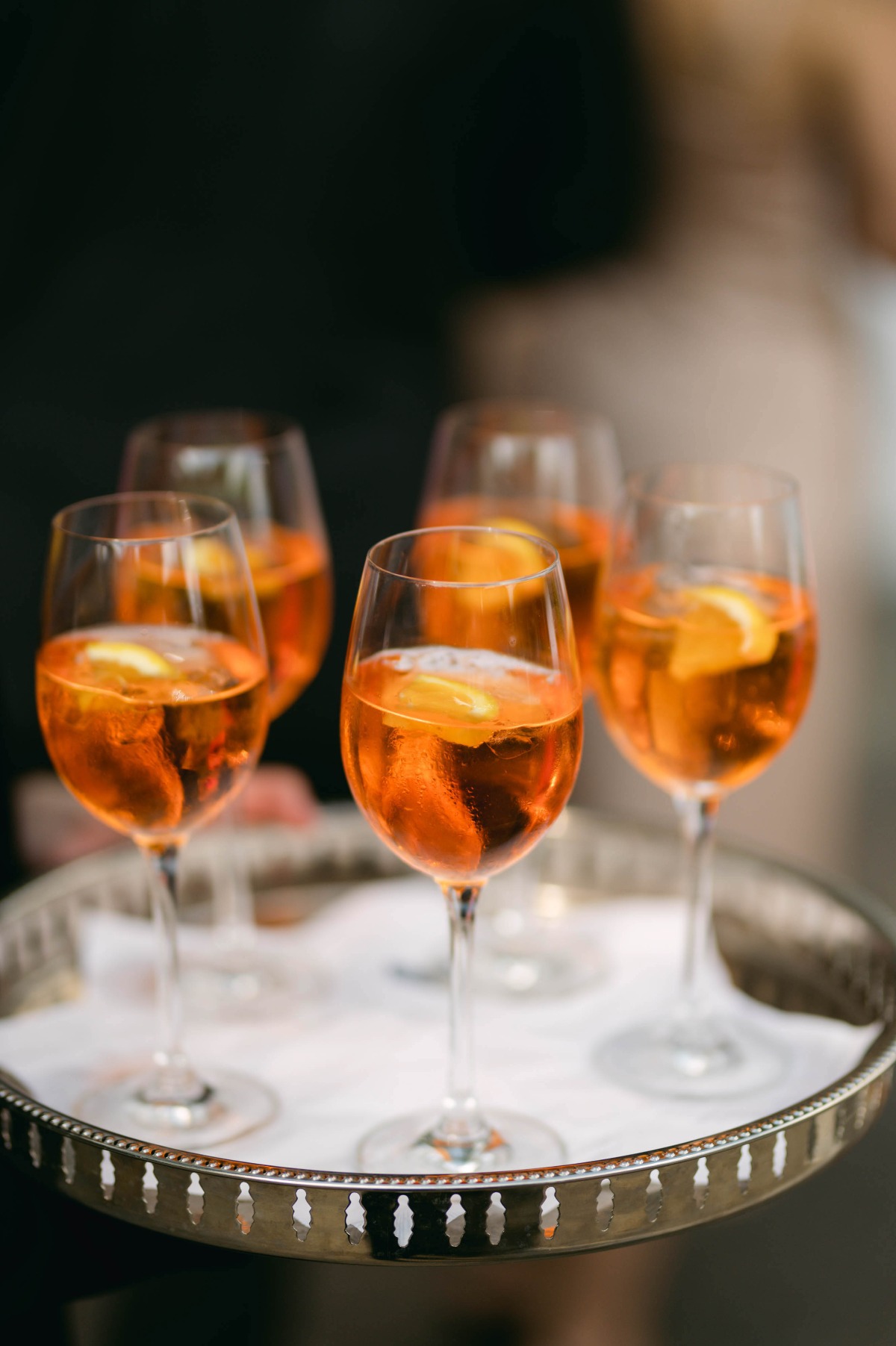 Negroni cocktail for wedding reception 