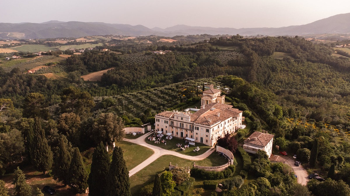 Italian villa wedding venue