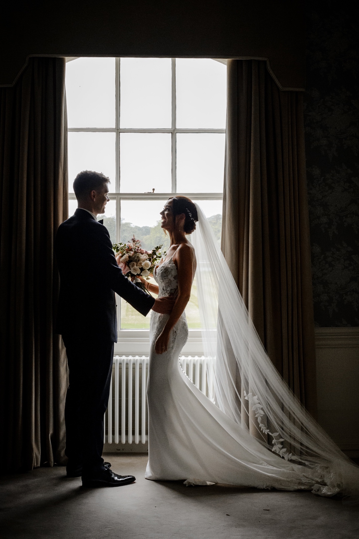 A must-see fairytale rose wedding at luxury estate Avington Park