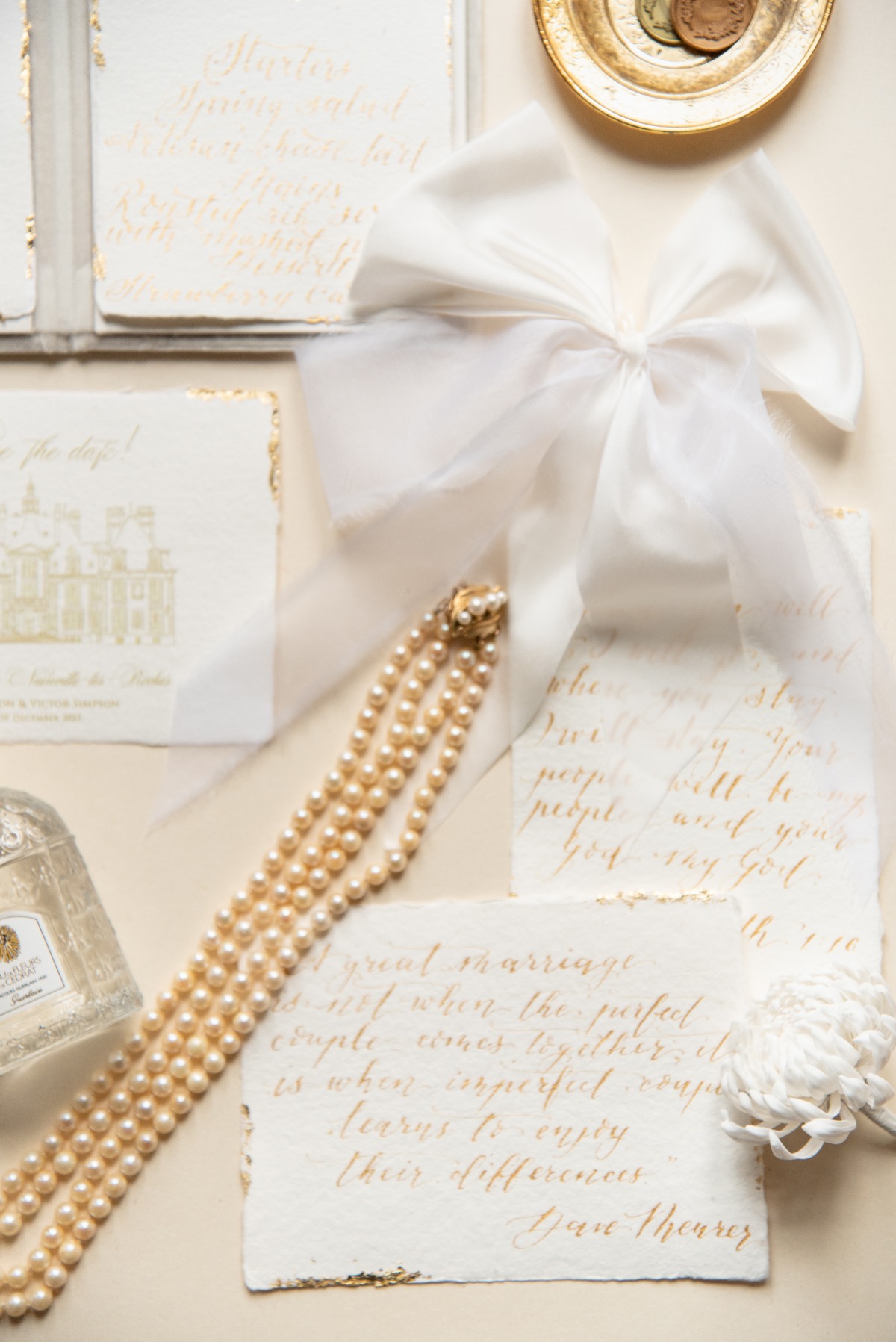 pearl bridal accessories