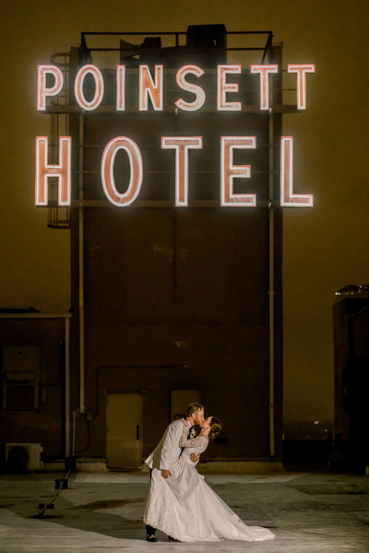 Poinsett Hotel wedding portraits 