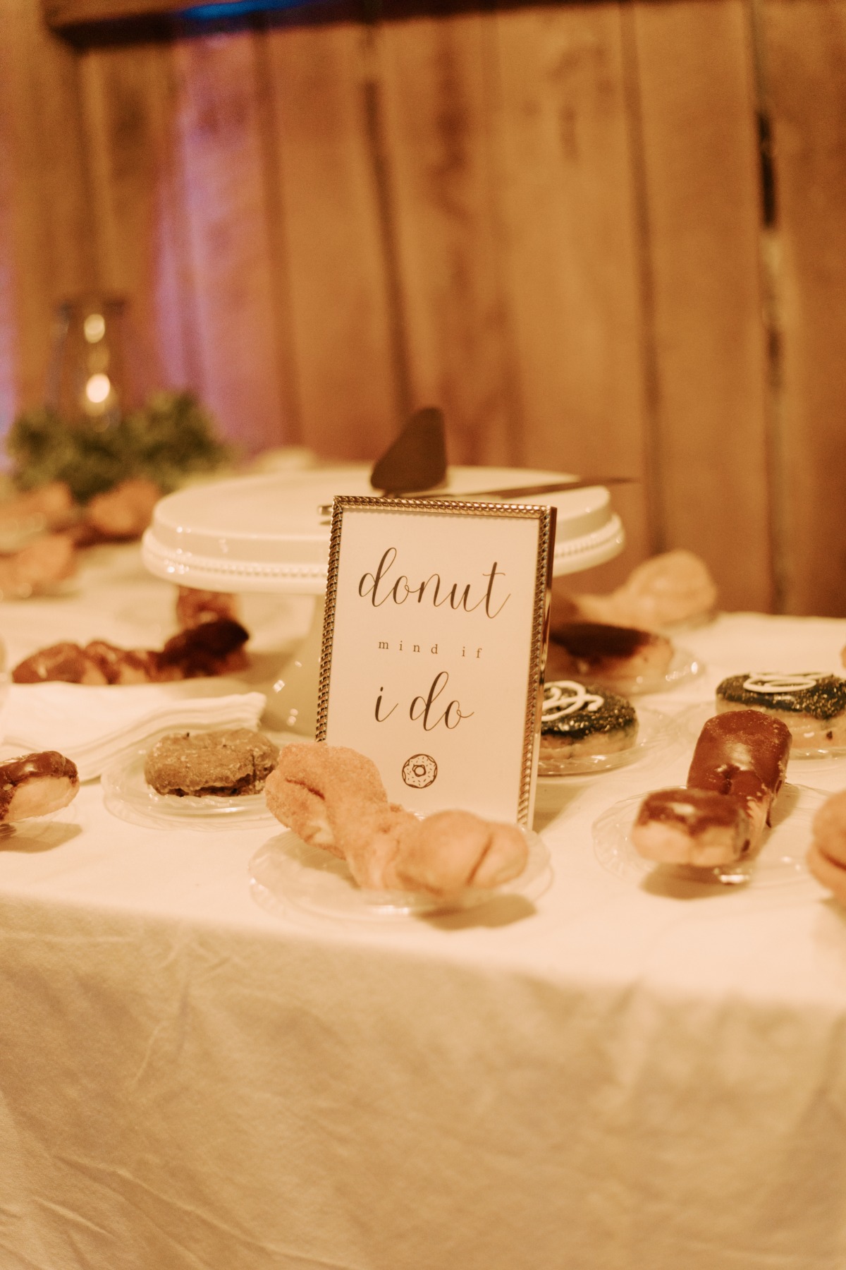 dessert table wedding pun sign