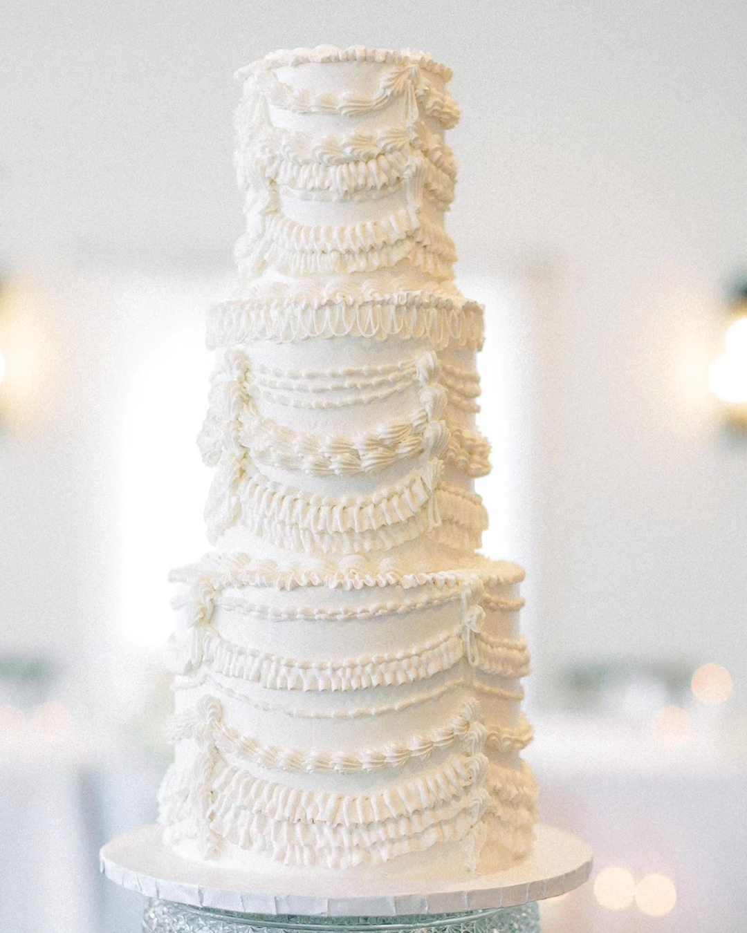 vintage wedding cake