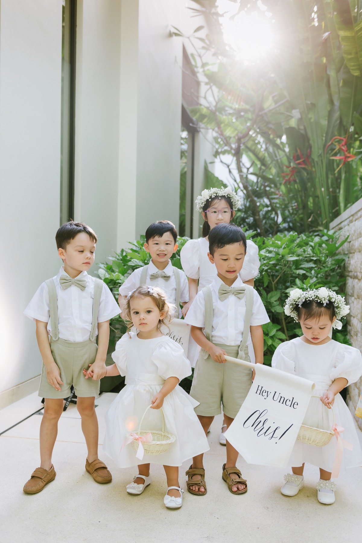beachy wedding outfits for kids