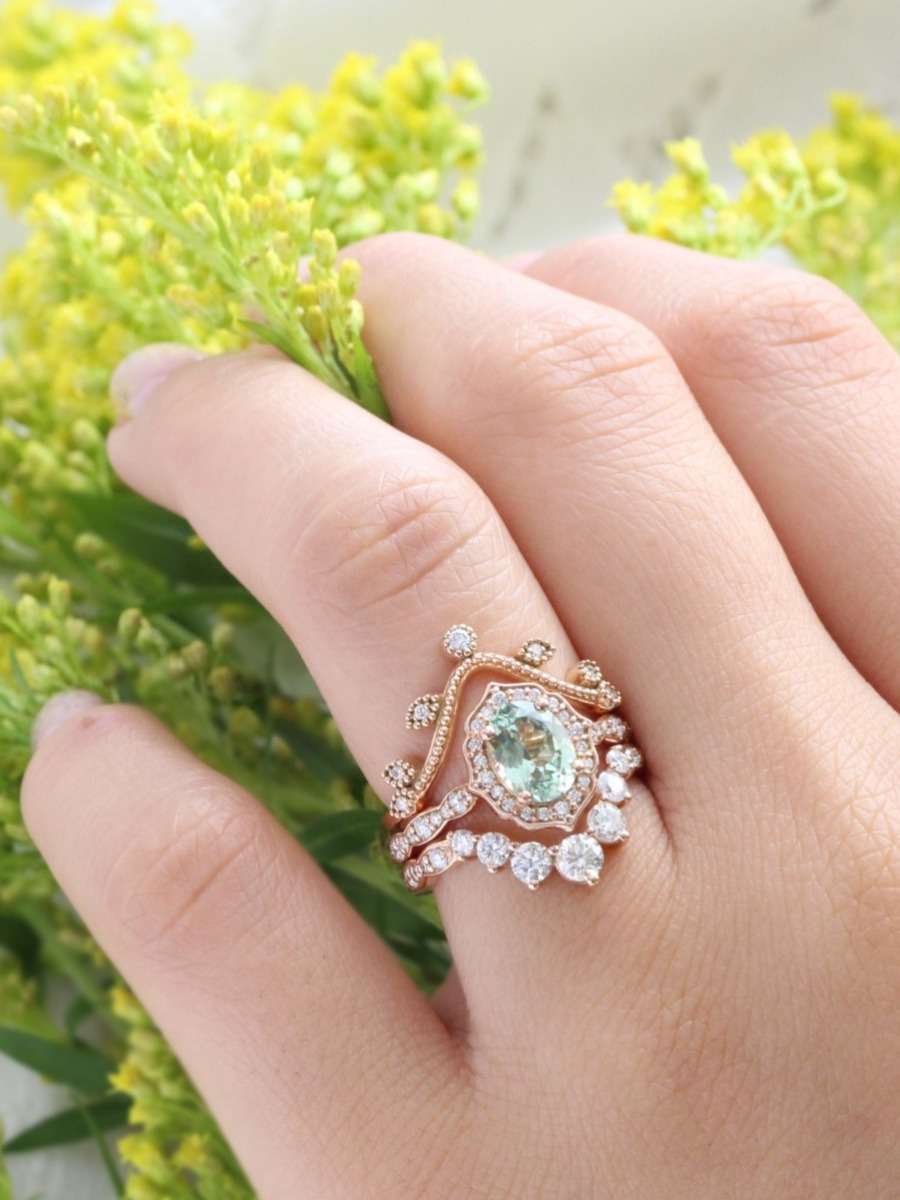 Pop the question with a pop of color: 16 vibrant engagement rings