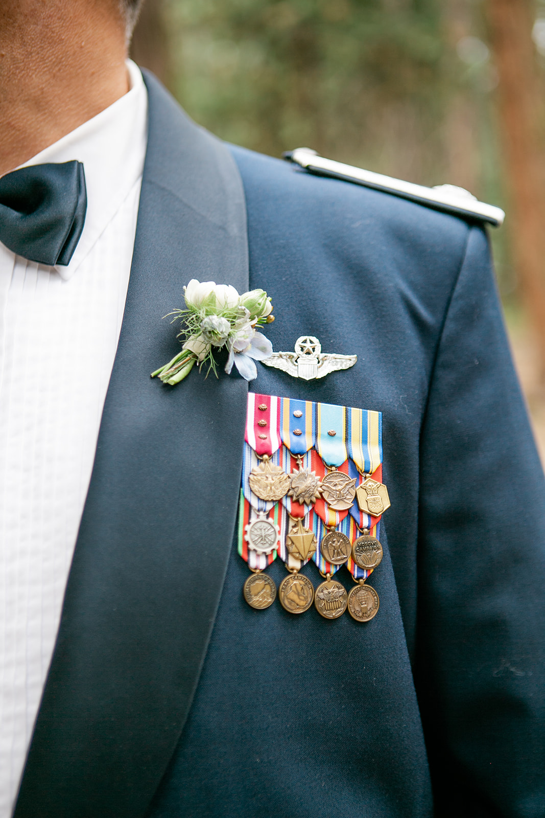 military wedding uniform