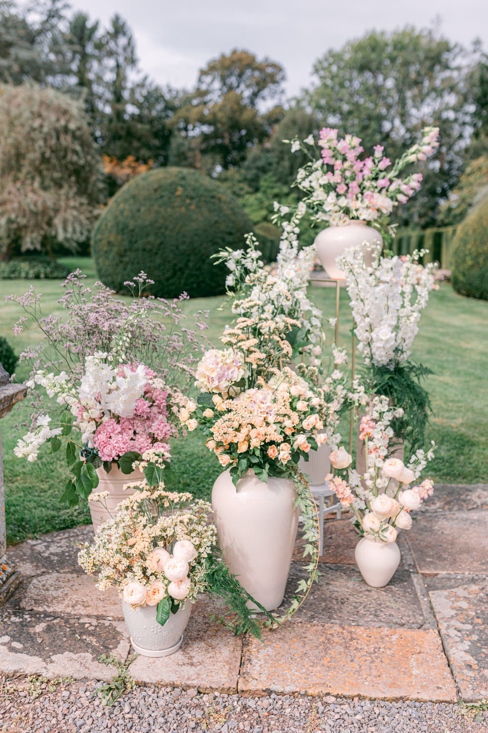 large vase floral arrangements