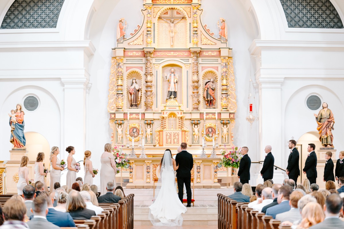 traditional Catholic wedding ceremony