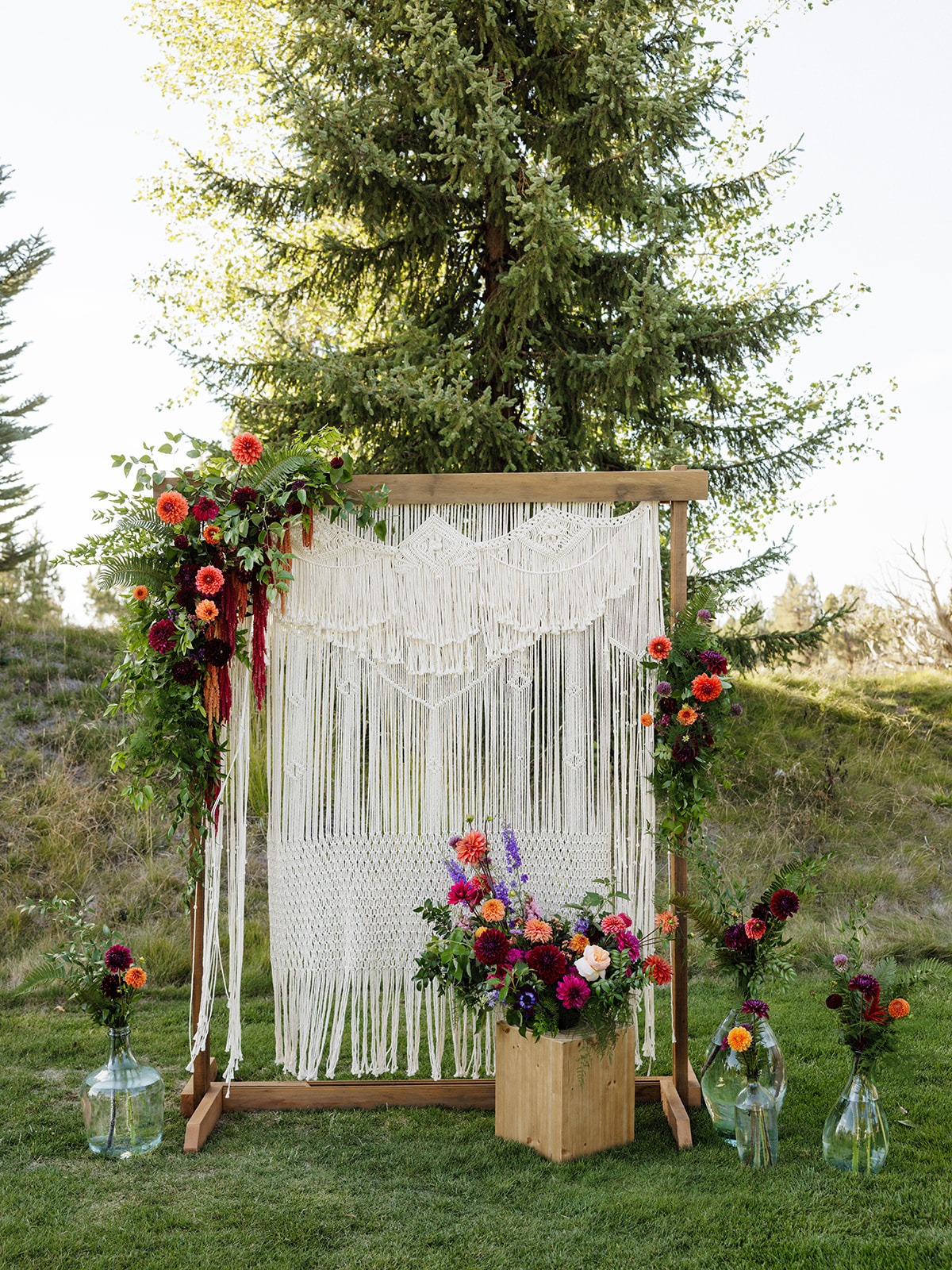 boho photo wall 