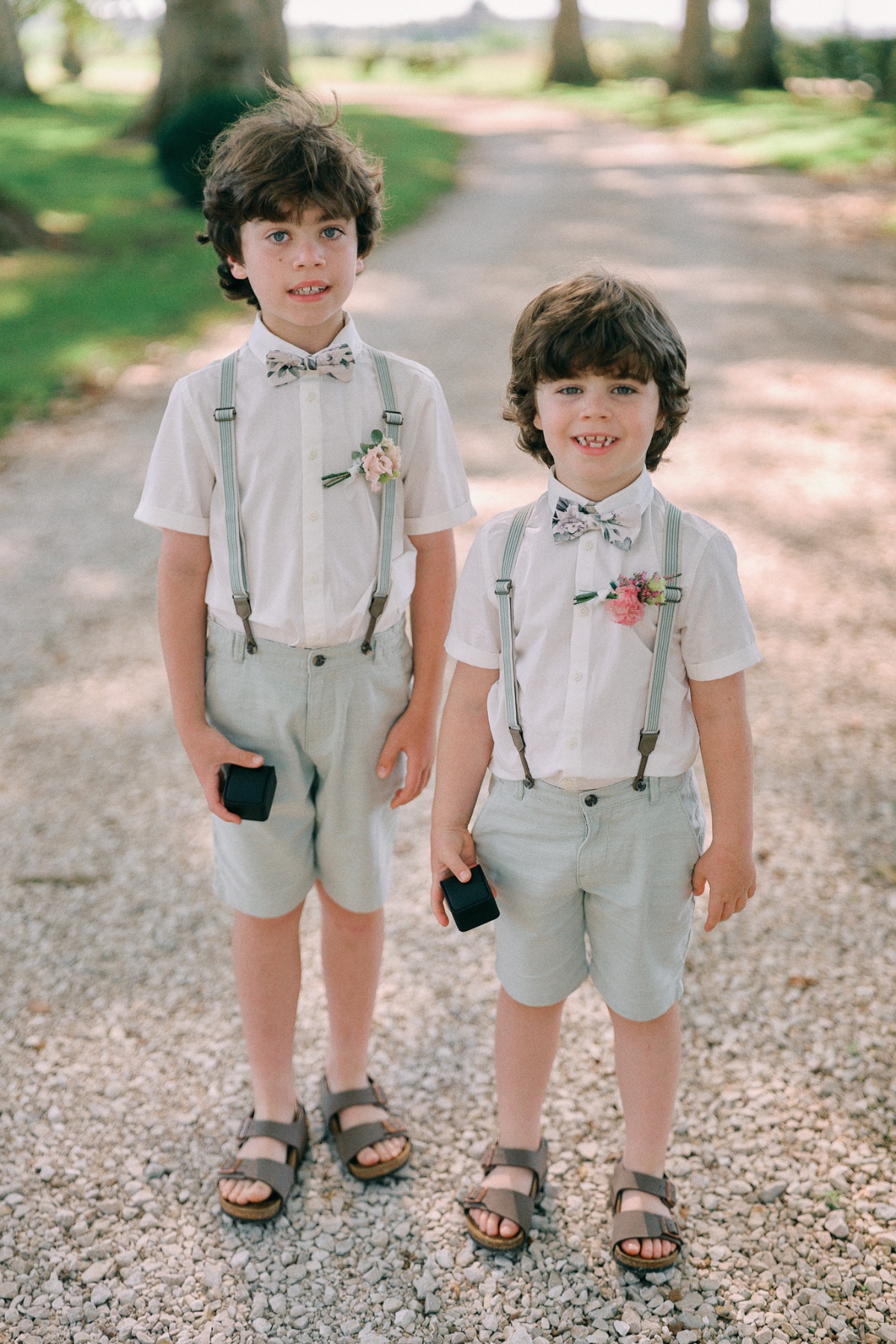 pastel ring bearer outfits 