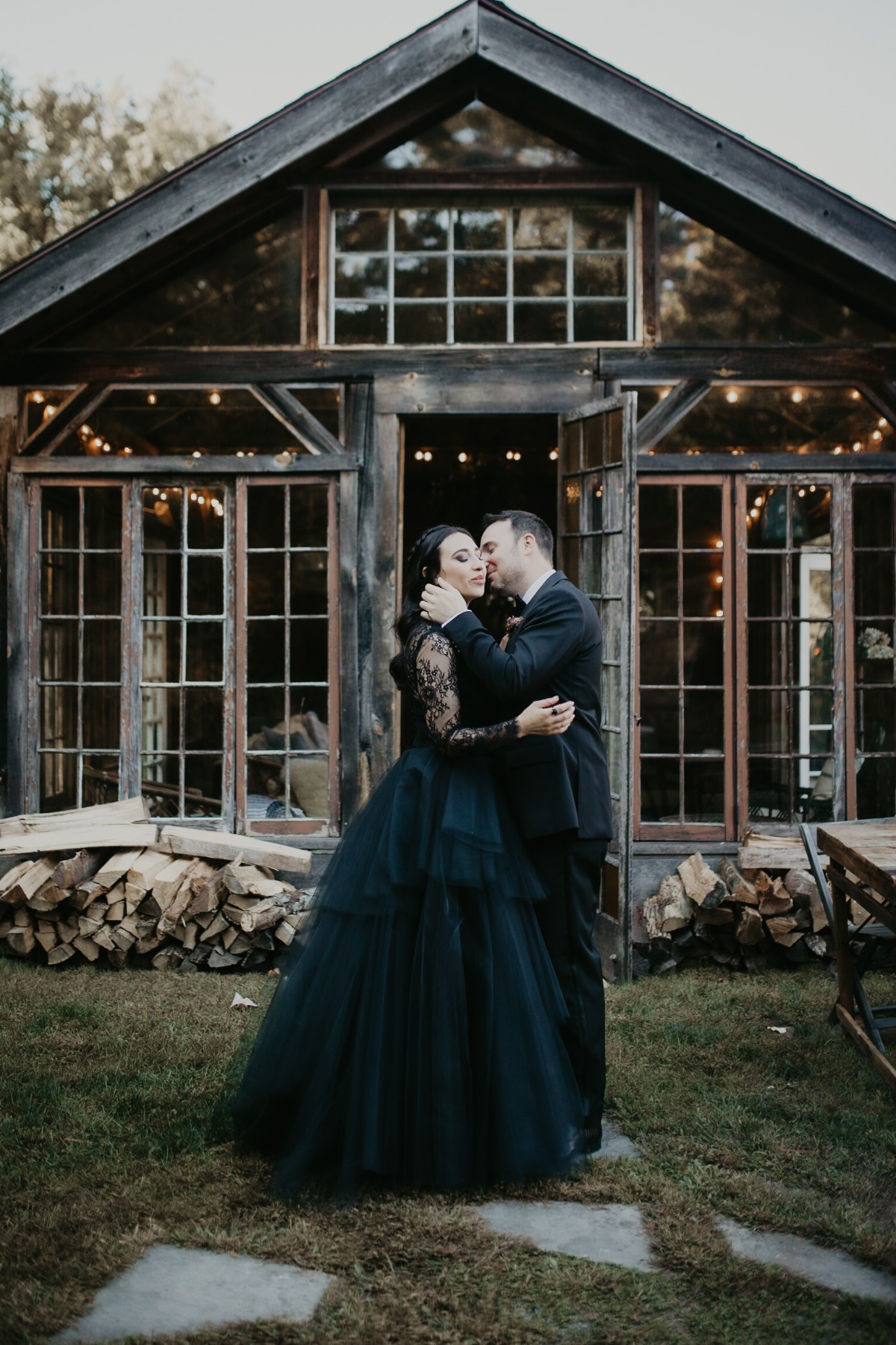 Moody and rustic wedding venue ideas in Hudson Valley