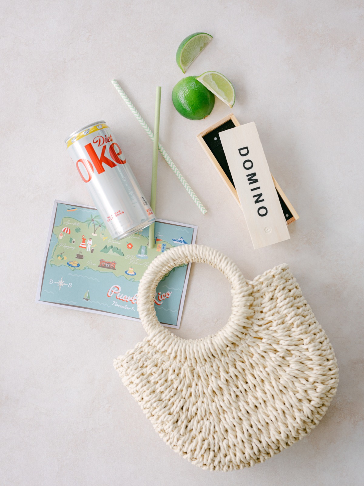 tropical welcome bag