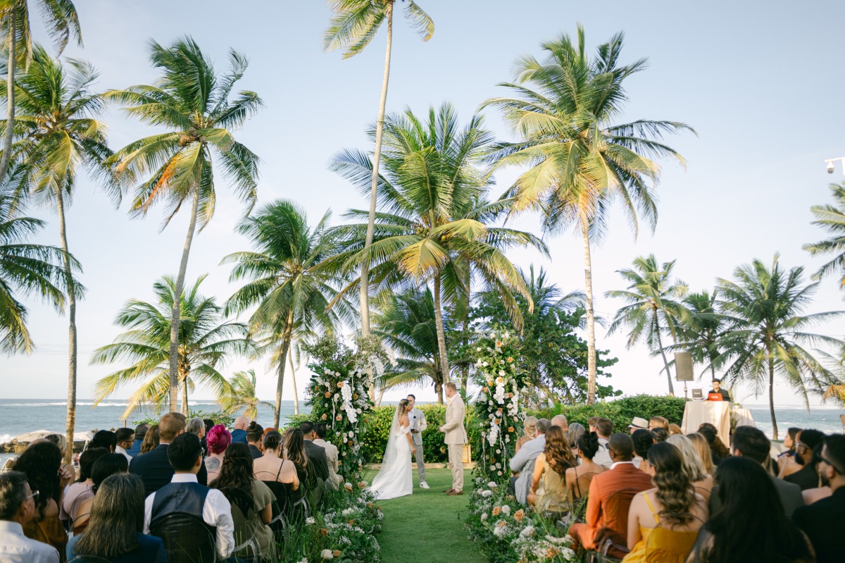 Puerto Rico beach wedding