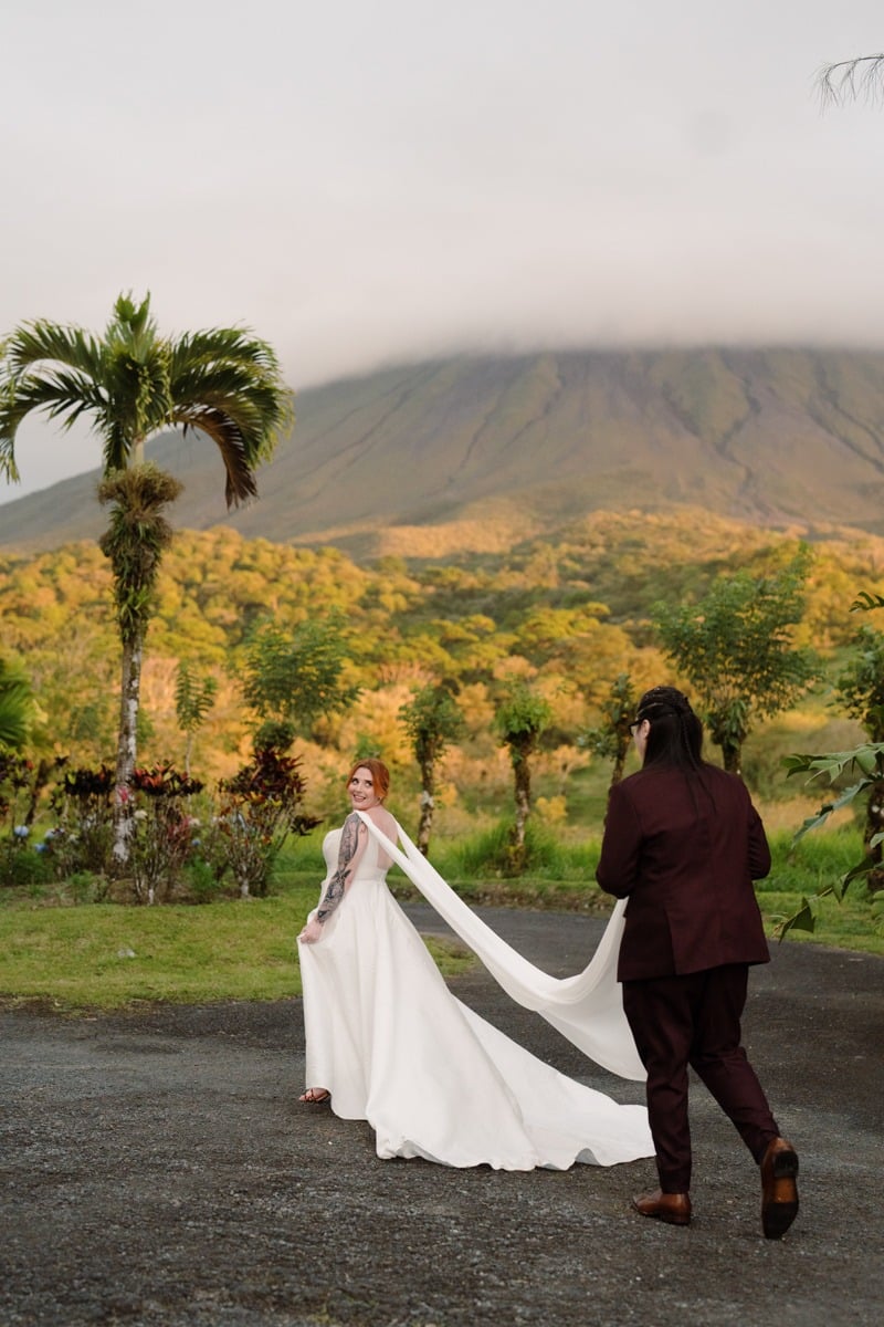 tropical mountain wedding 