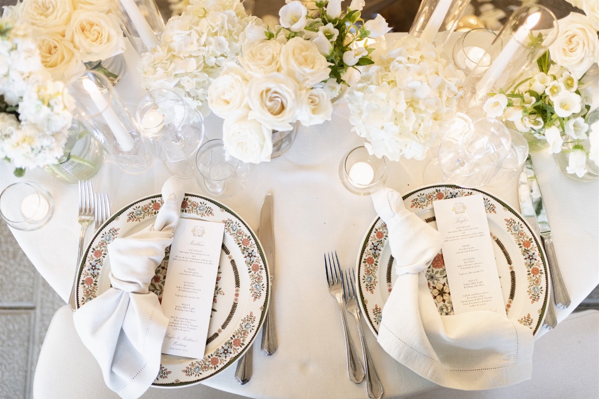 patterned reception plates