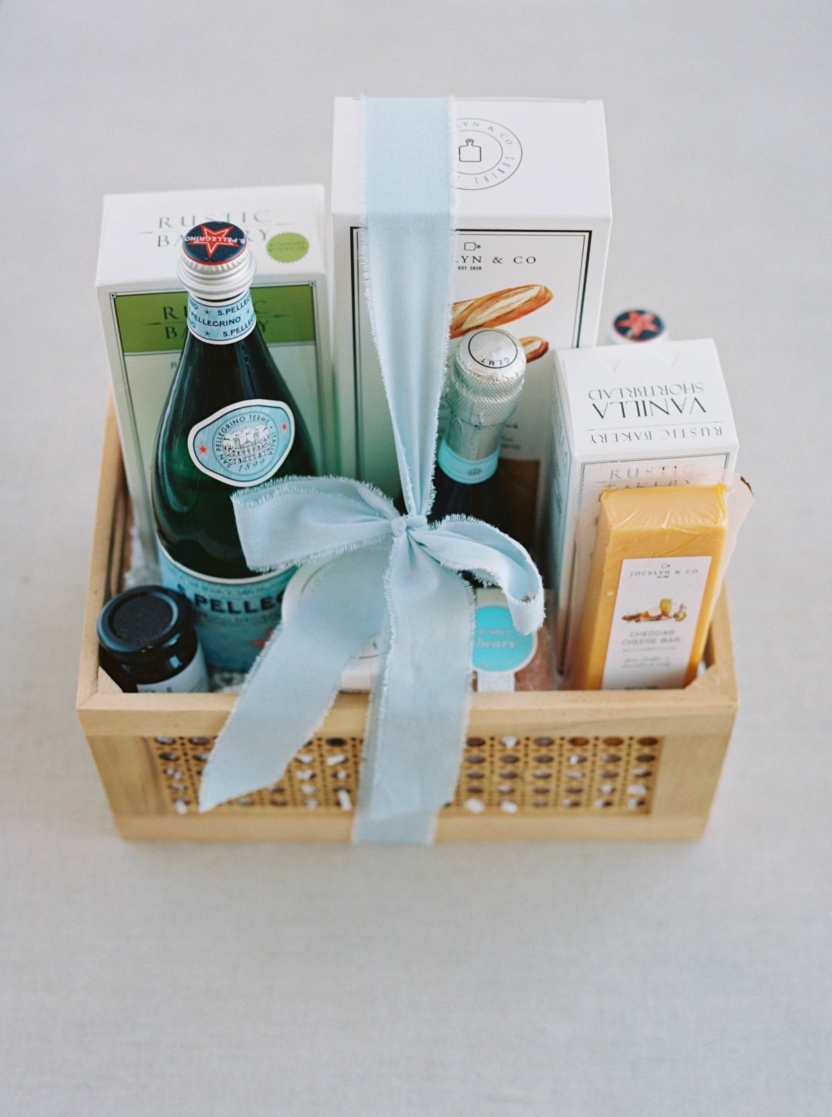 French inspired welcome basket