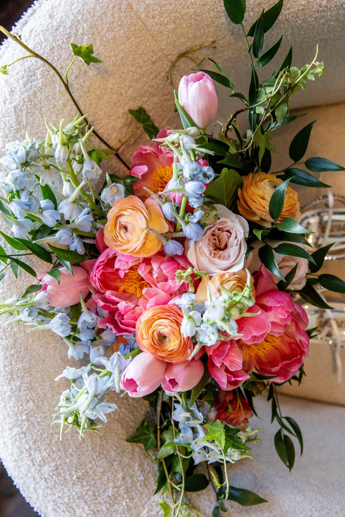 French summer inspired bridal bouquet