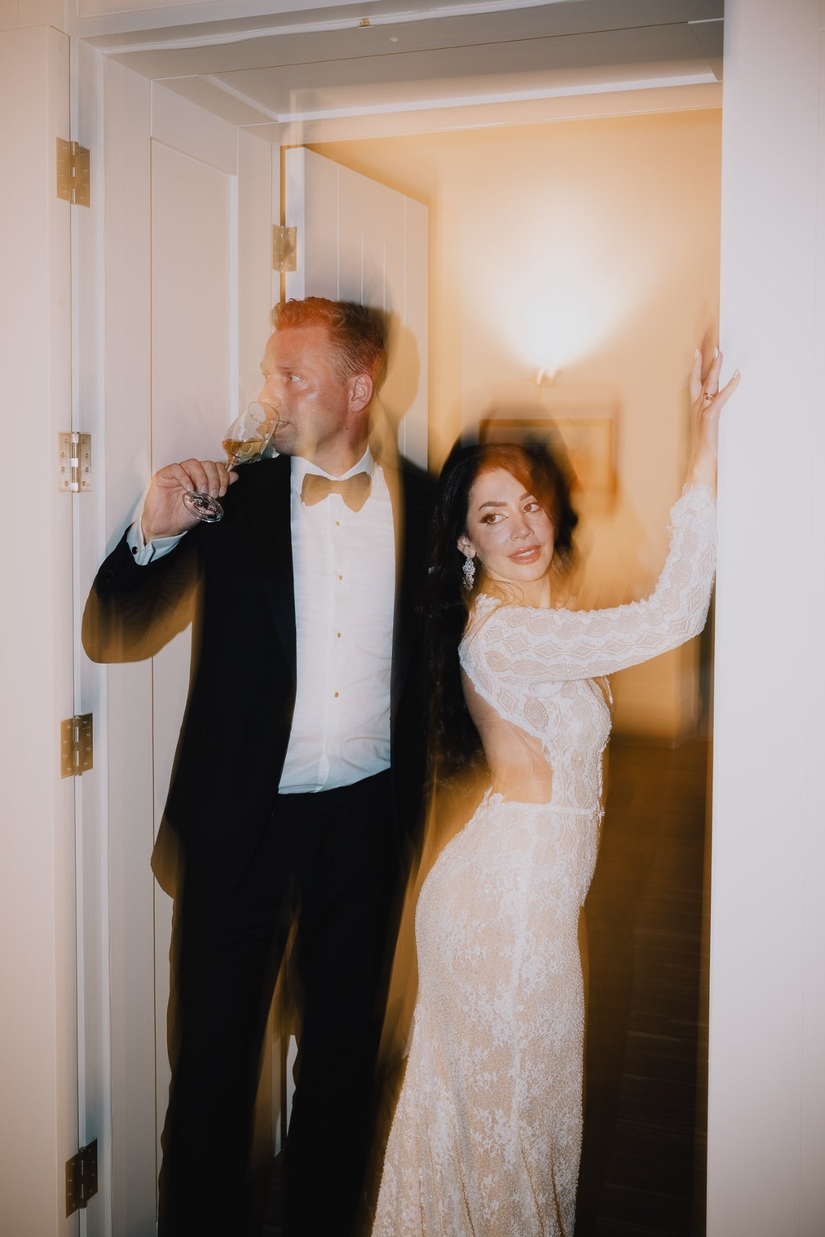 after party wedding portraits