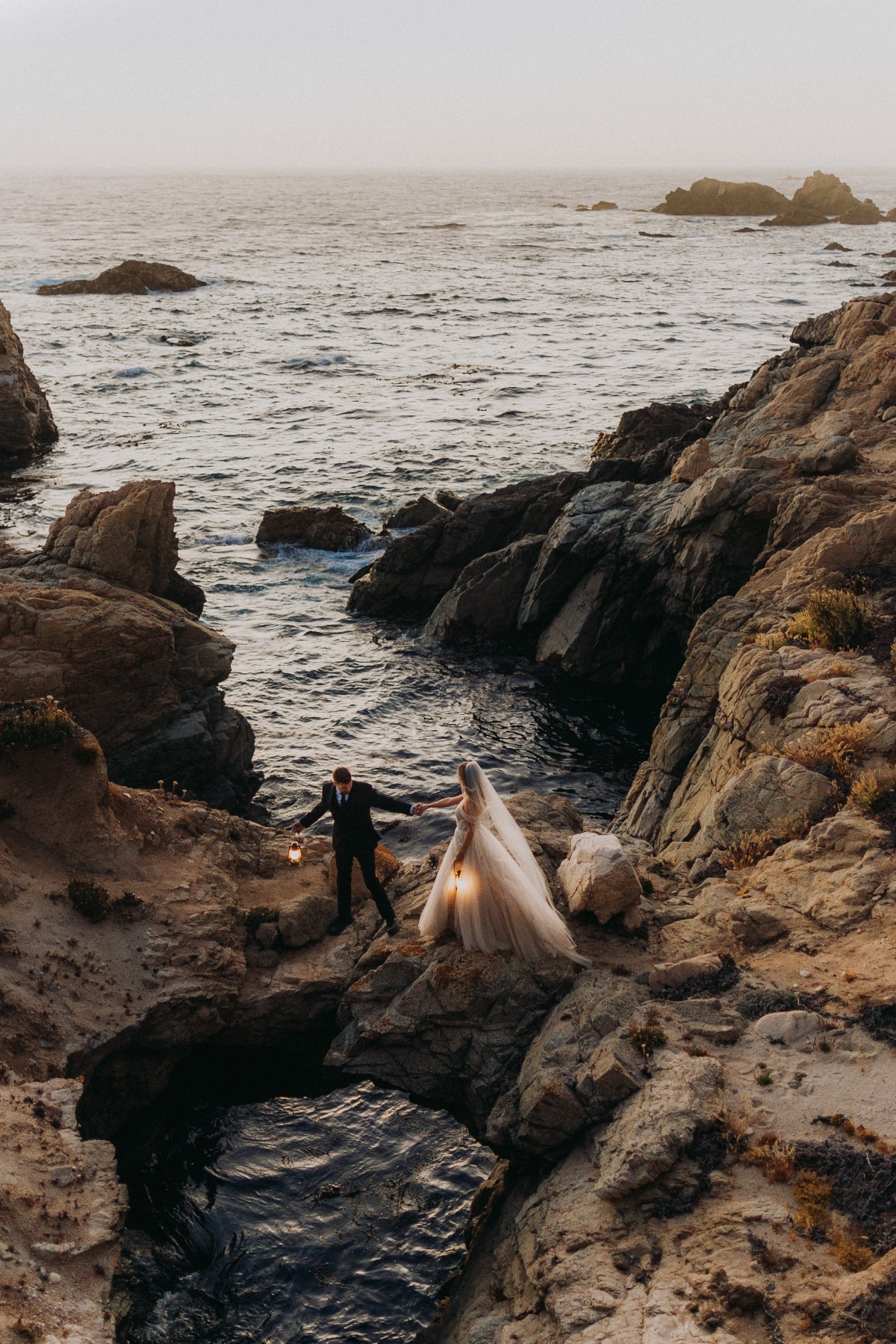 coastal California wedding