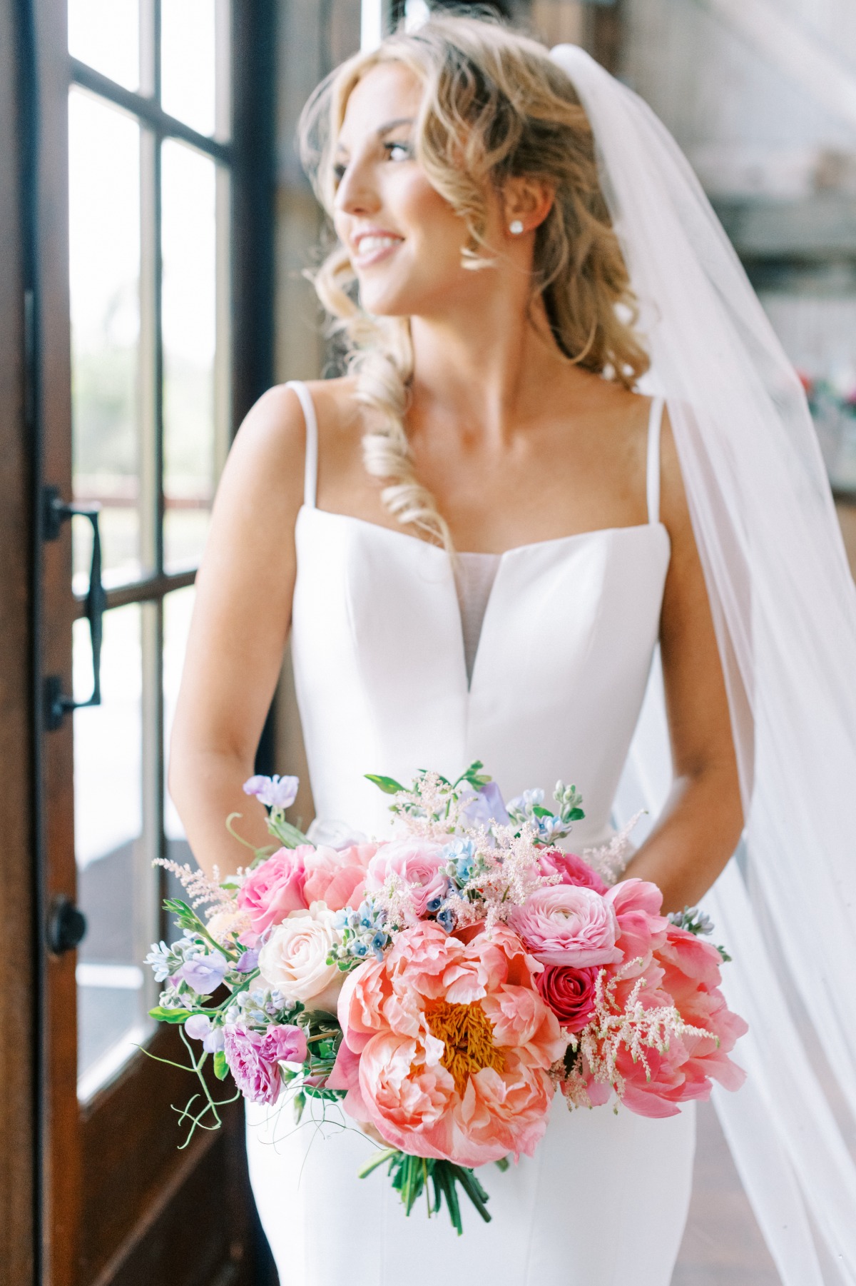 peony bridal bouquet