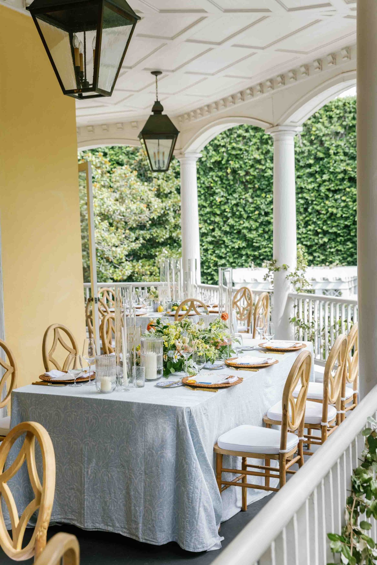 Italian garden inspired wedding in Charleston South Carolina