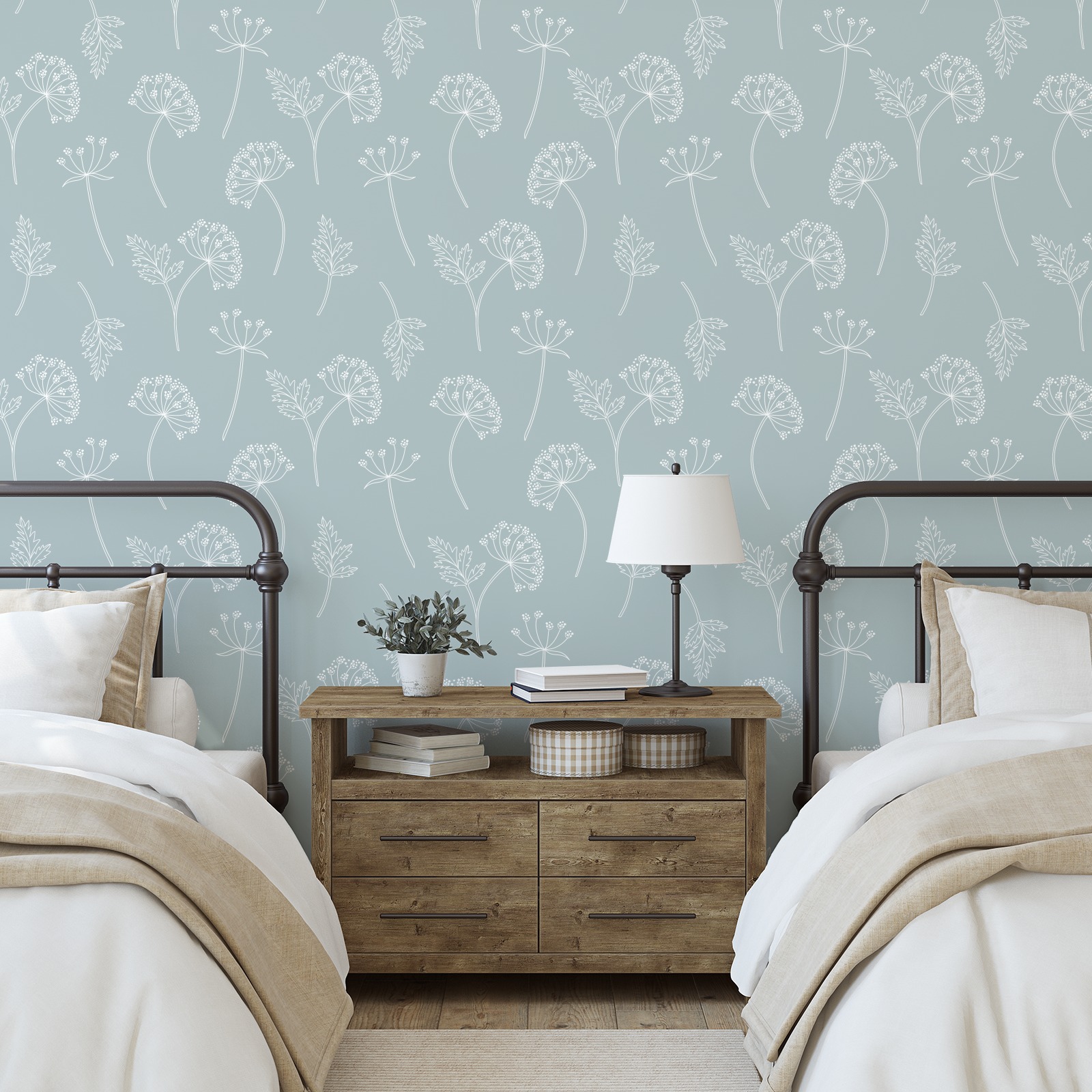 customizable dandelion wallpaper by love vs design