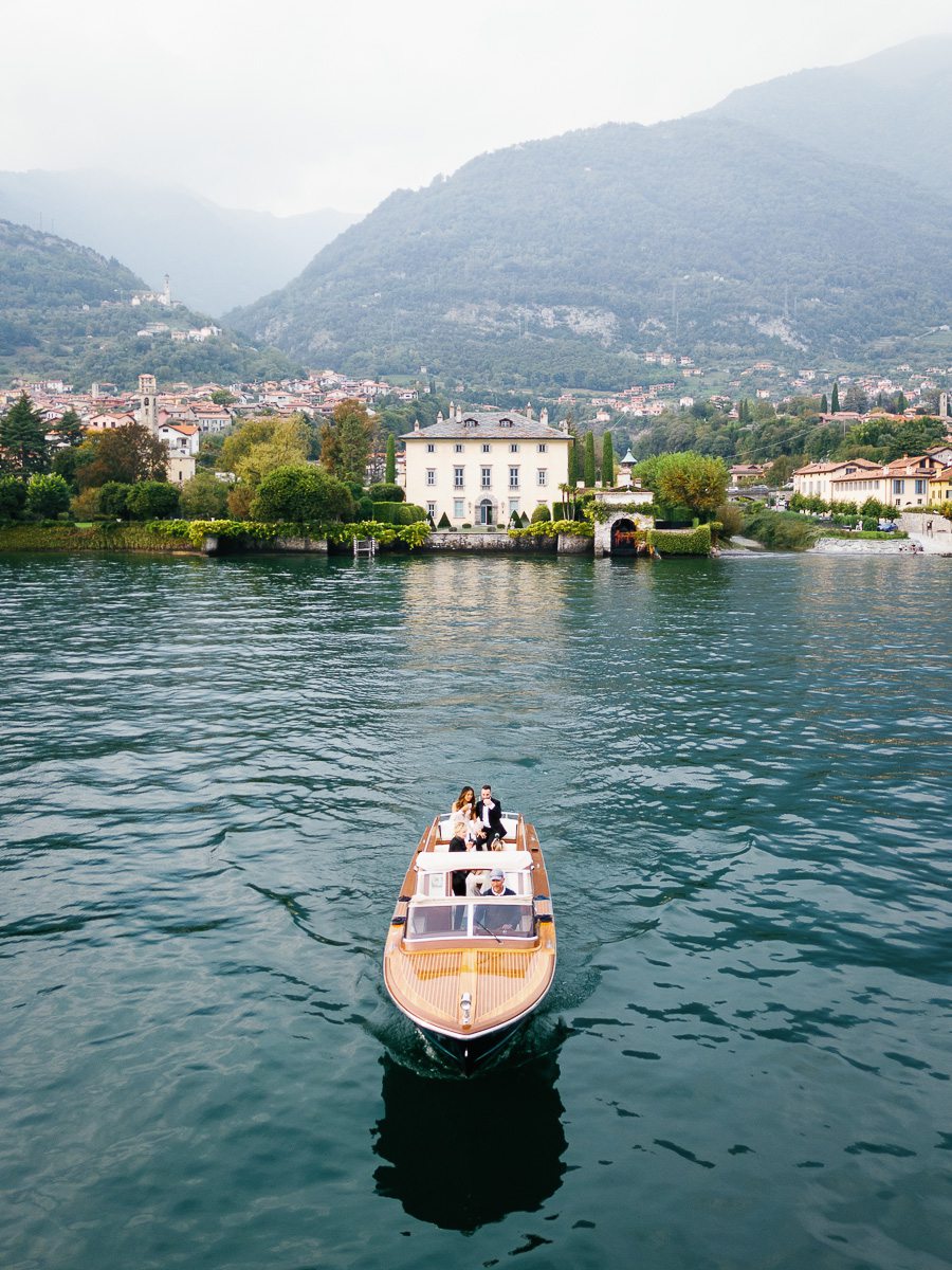 Lake Como boat ride
