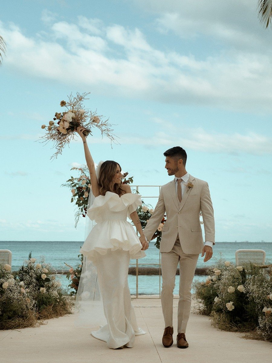 An effortlessly chic wedding at Riviera Maya's Viceroy Resort
