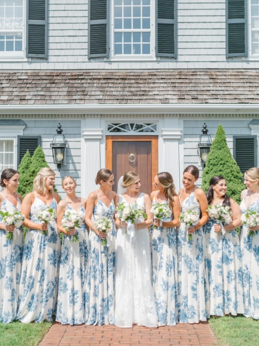 A New England wedding with impeccably styled Cape Cod details