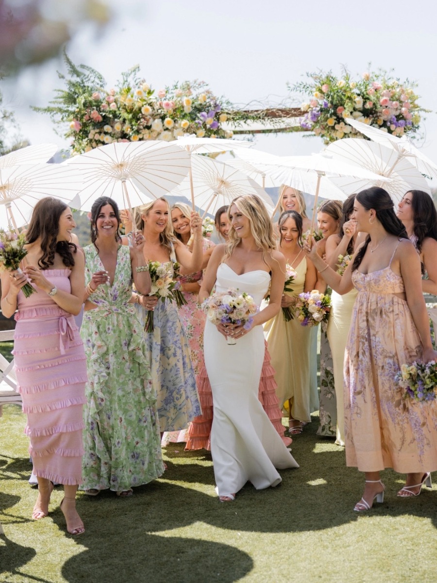 Garden Party Wedding In Malibu at Cielo Farms