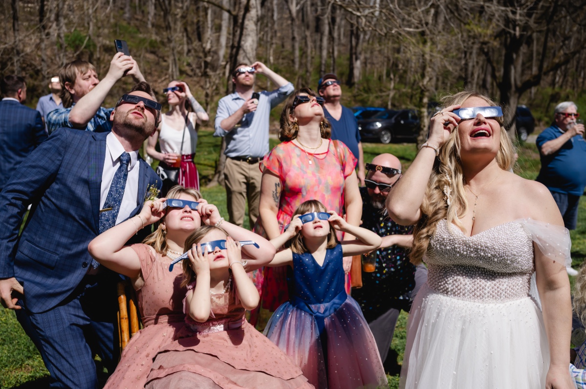 eclipse wedding