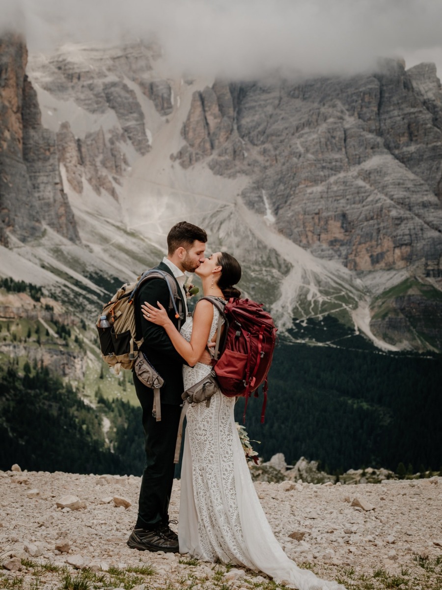 Tips to create an adventurous & iconic Italian mountain elopement!