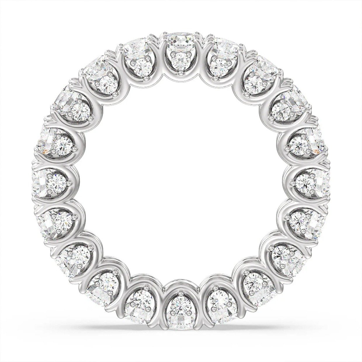 stunning eternity band by With Clarity