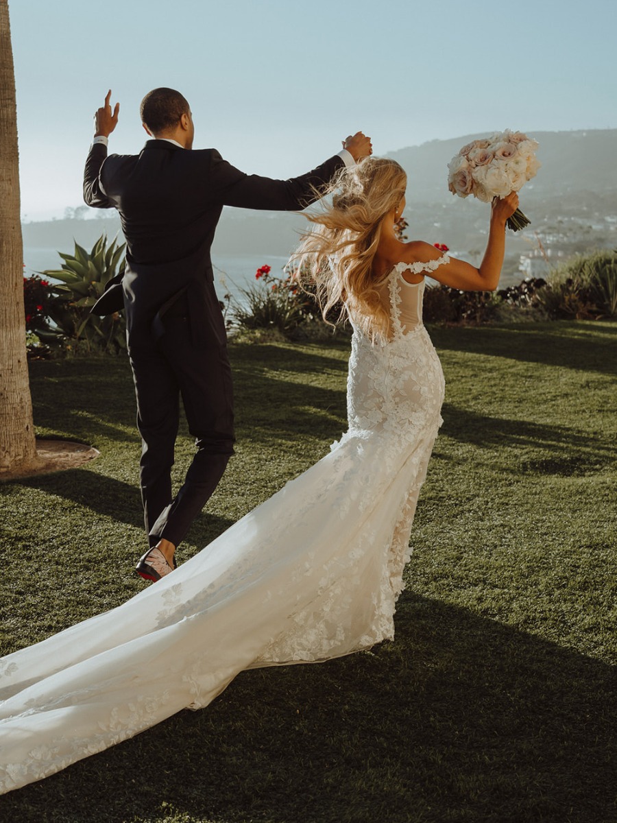 A couture yet sentimental Laguna Beach wedding at the Ritz Carlton