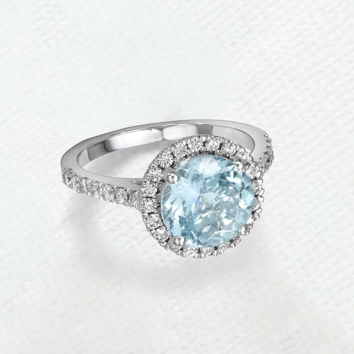Anchor Text Aquamarine Engagement Rings