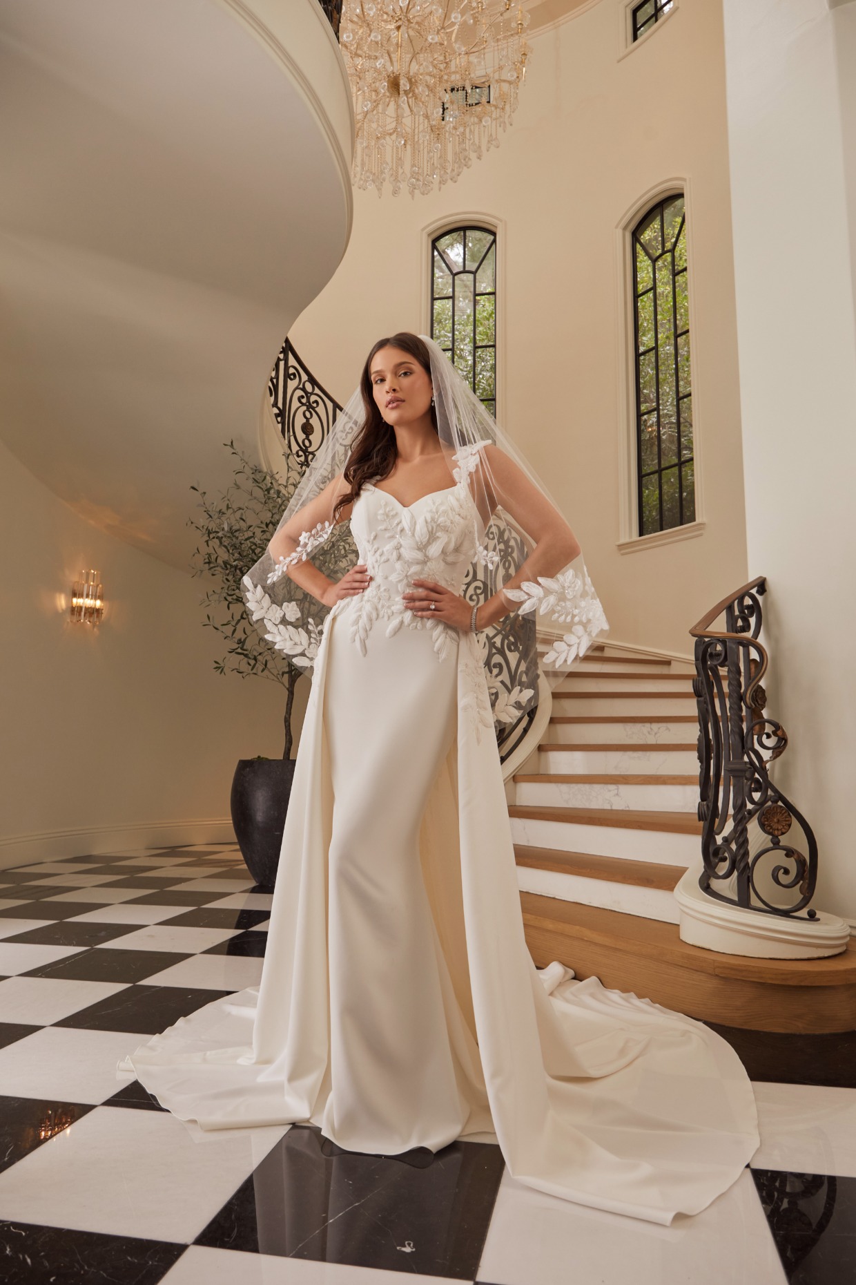 2565SK_Tessa_Skirt Front 2_with Veil