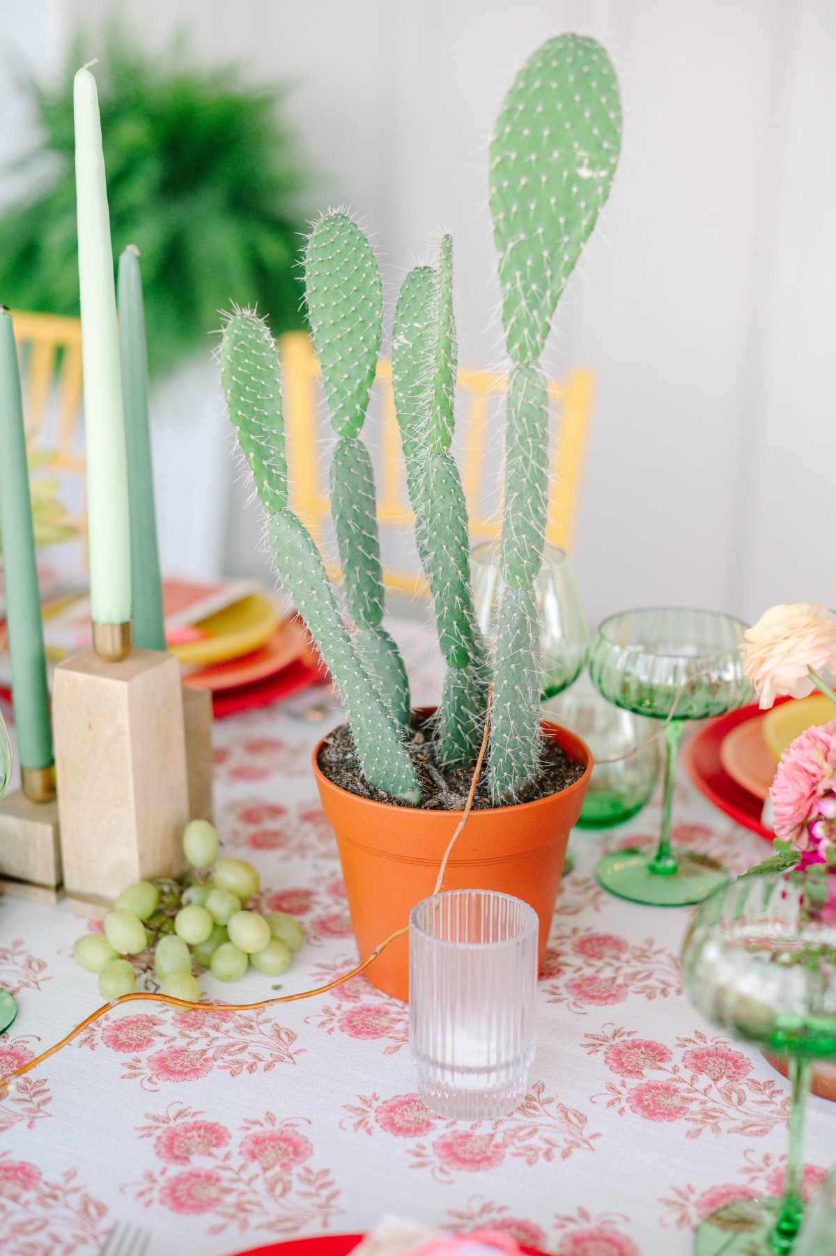 cactus centerpieces