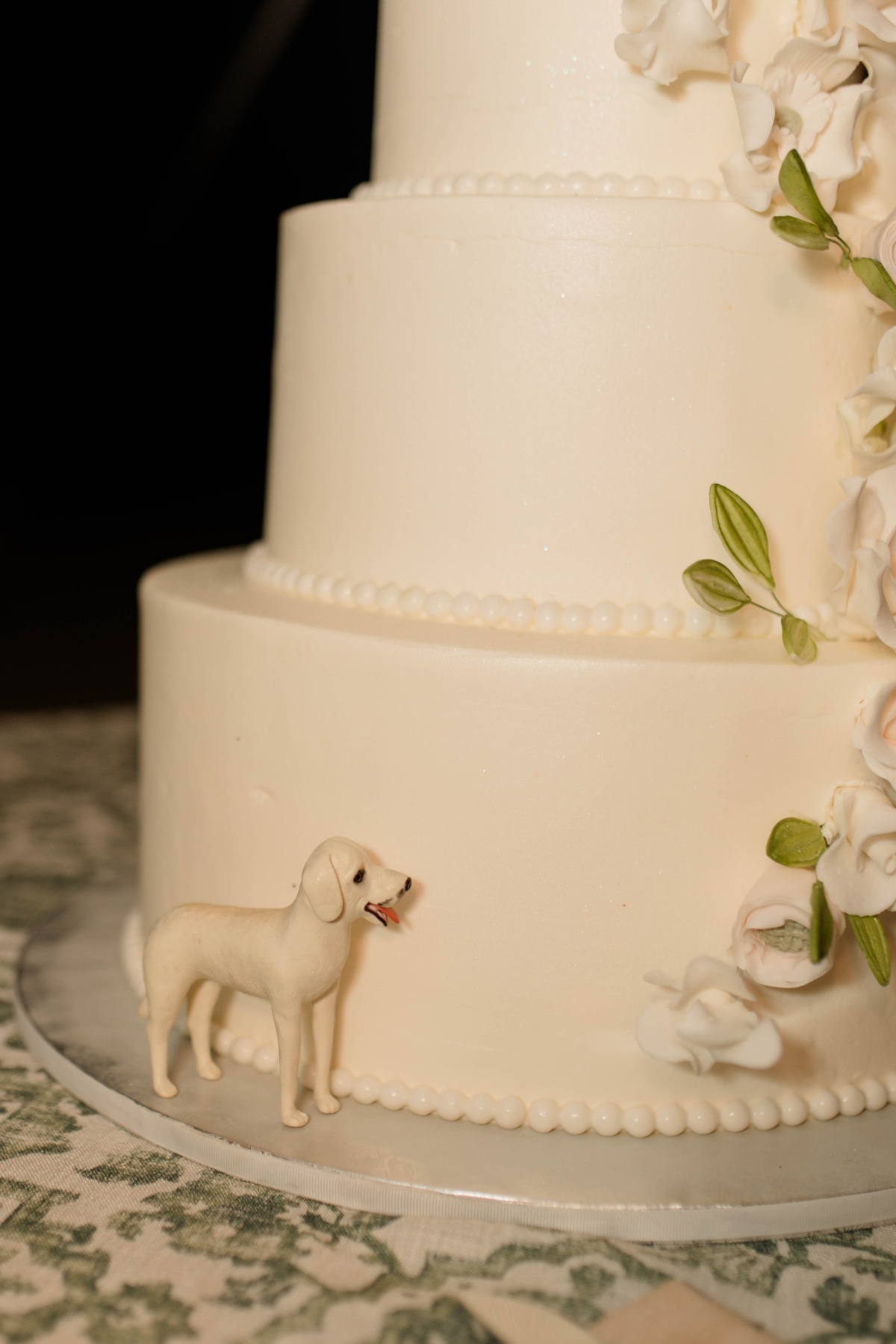 custom fondant dog 