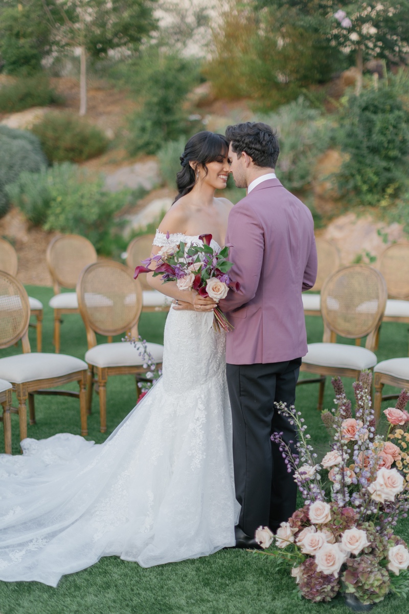 romantic winery wedding inspiration