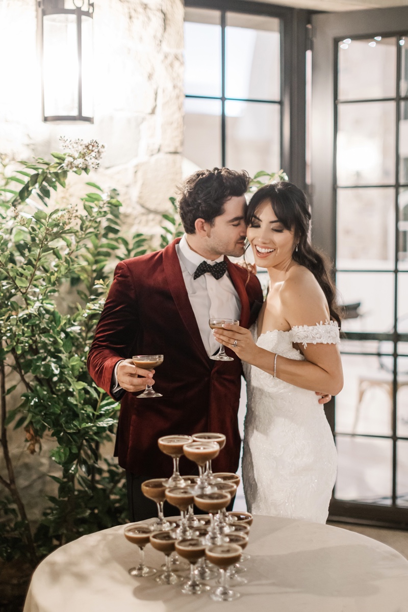 espresso martini tower for wedding