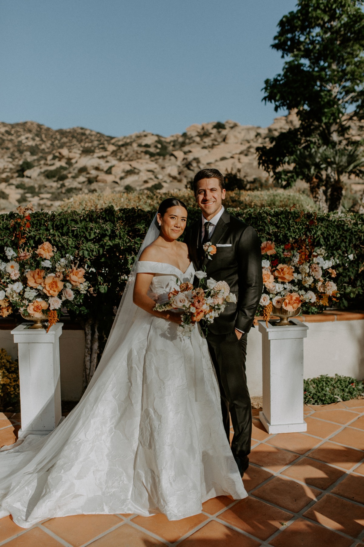 terracotta wedding colors
