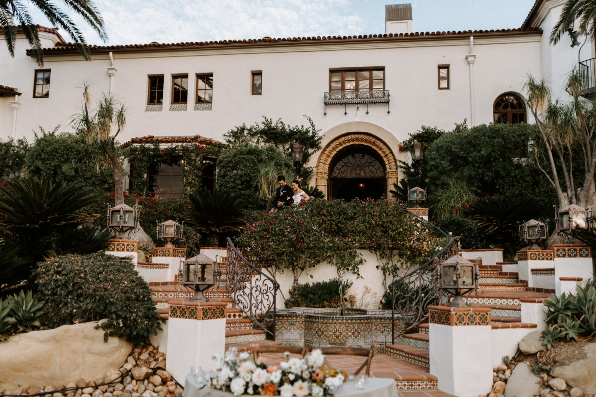 california villa wedding ideas