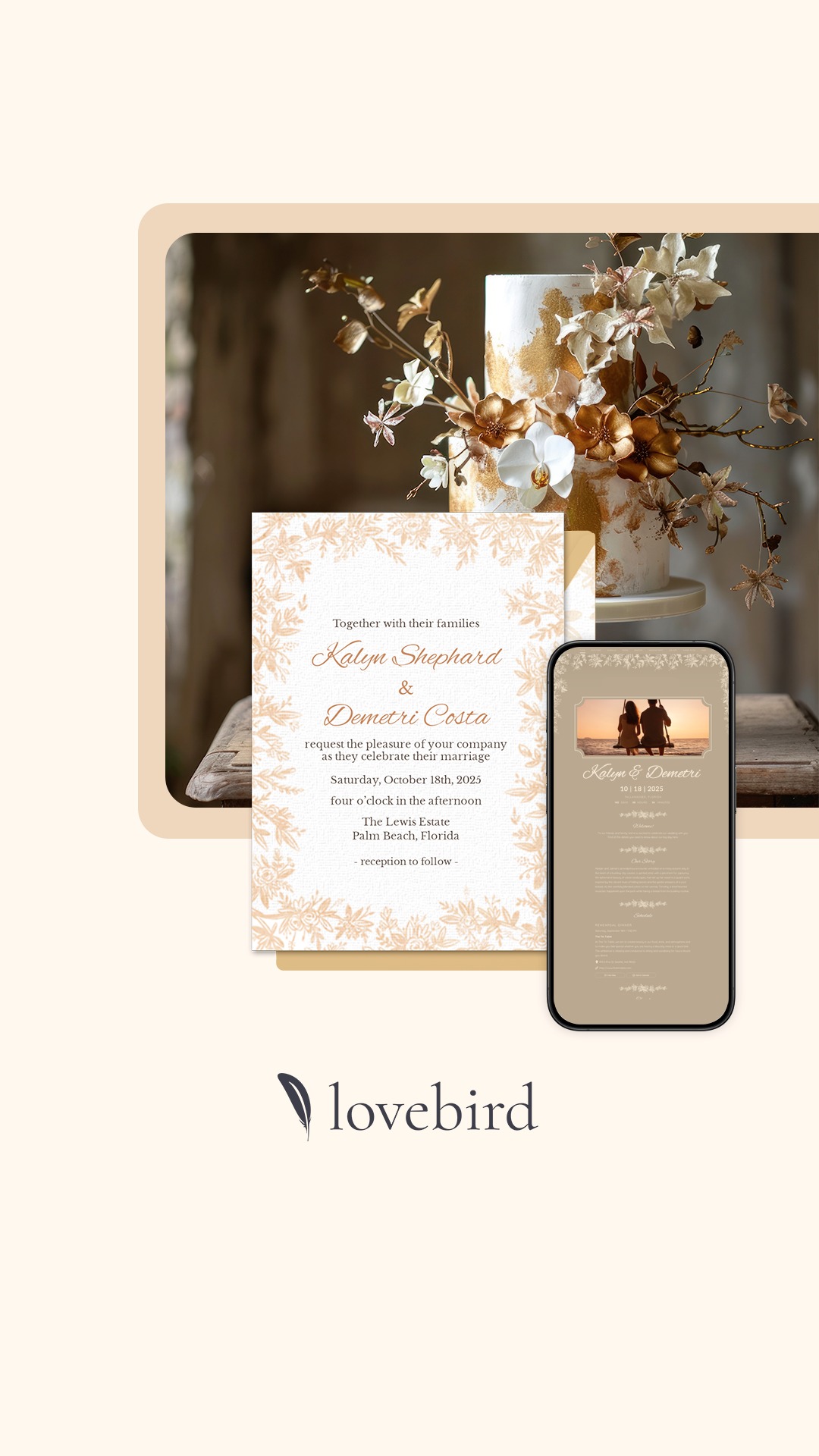 Lovebird - Inspiration - Natural Border