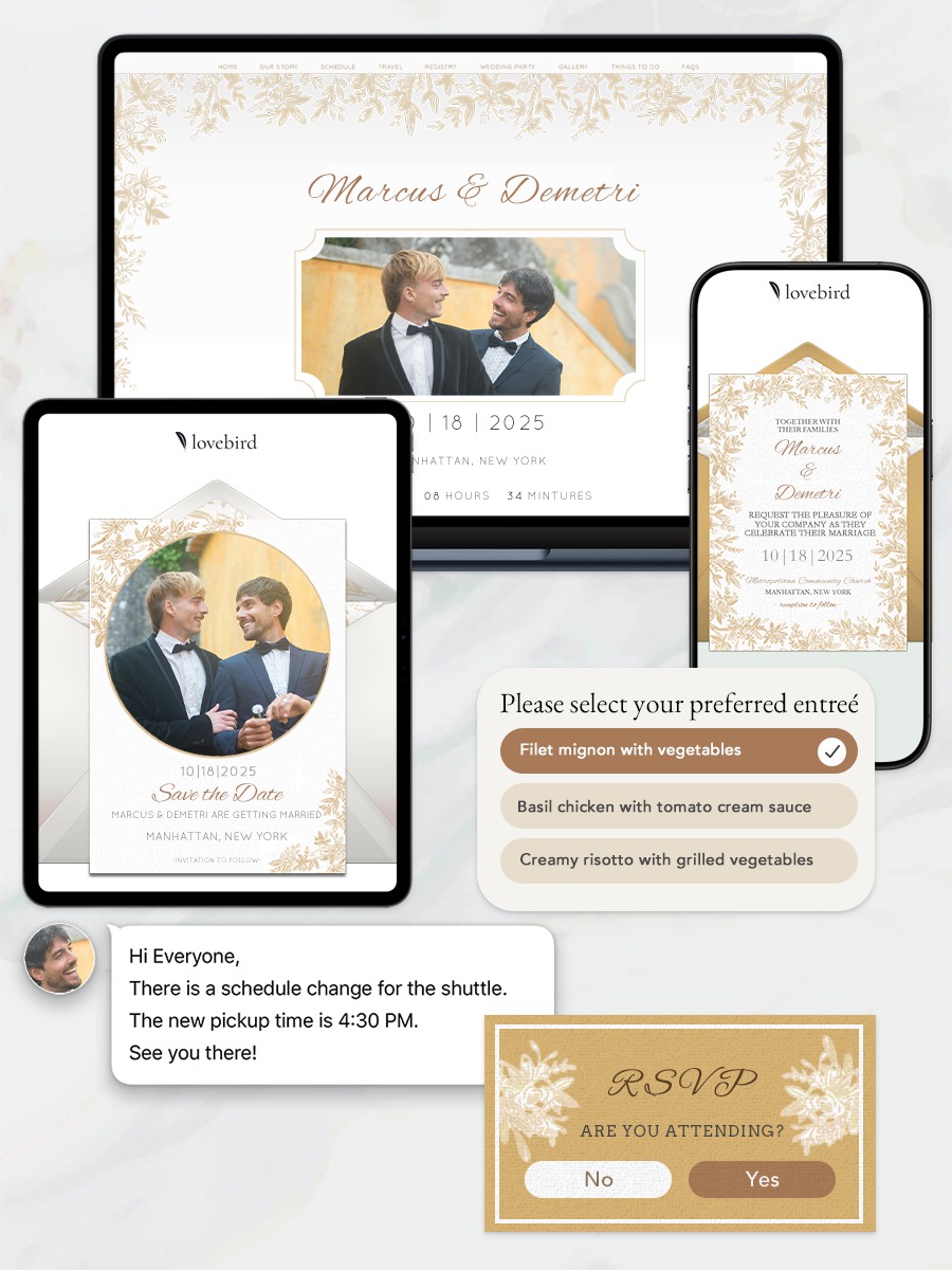 Lovebird - Suite Natural Border 2